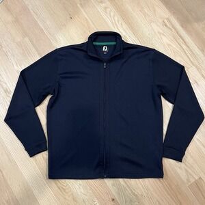 FootJoy FJ Jacket Full Zip Performance Men's Size 2XL Navy Blue Golf Outerwear